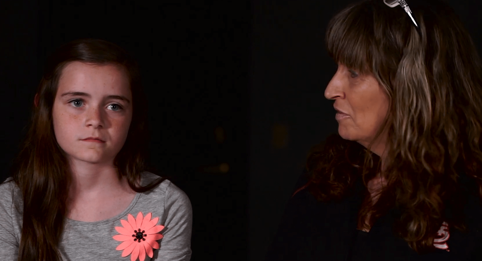 Chloe and her mother featured on Solitary Nation