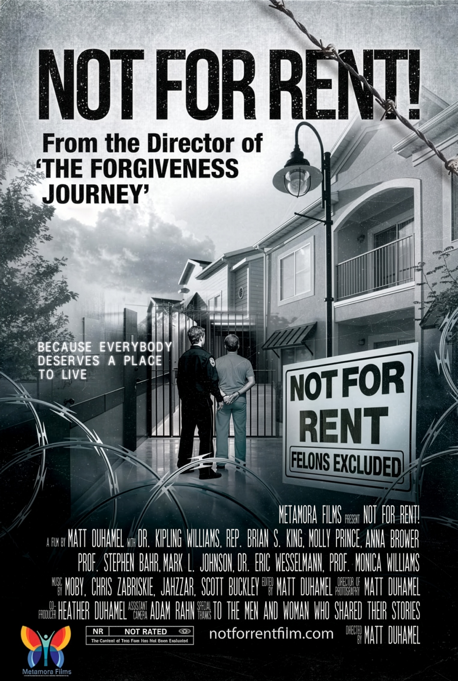 Not For Rent documentary film poster