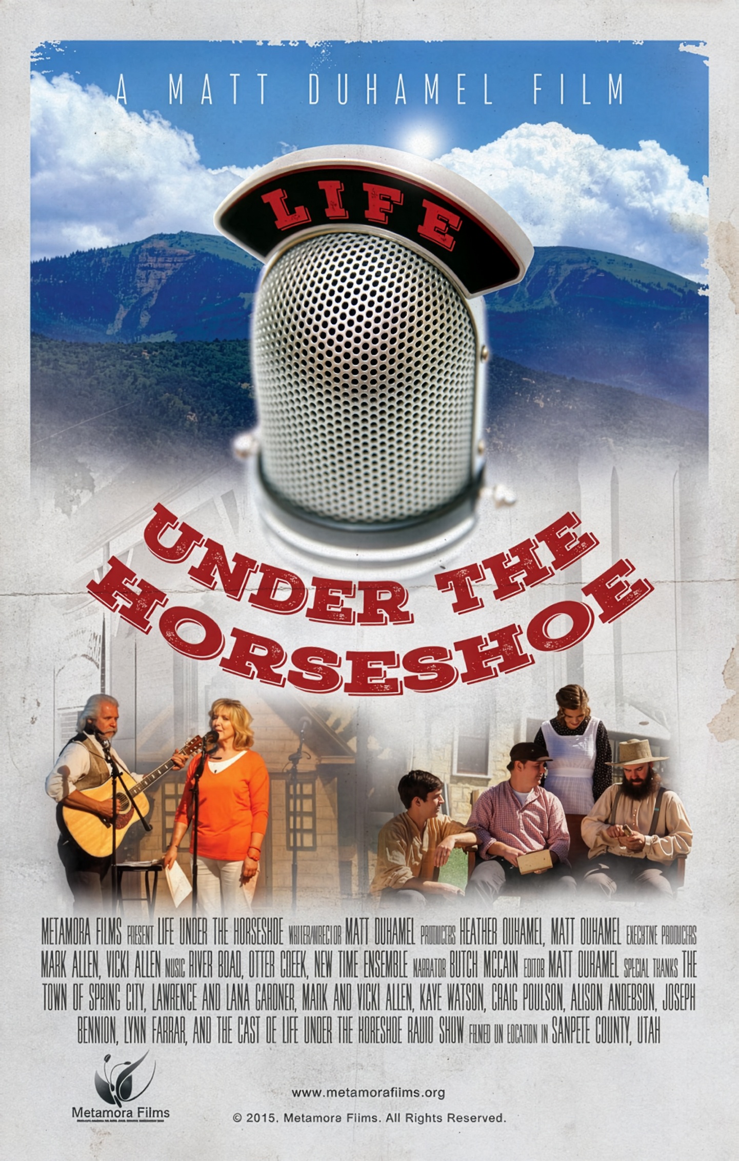 Life Under the Horseshoe documentary film poster