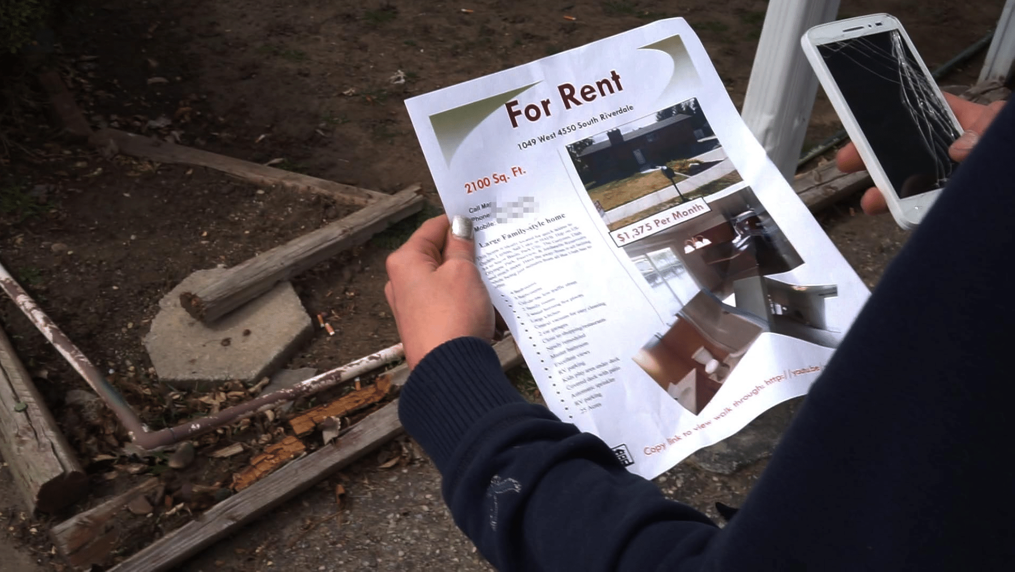 Not For Rent documentary film project in Salt Lake City, Utah