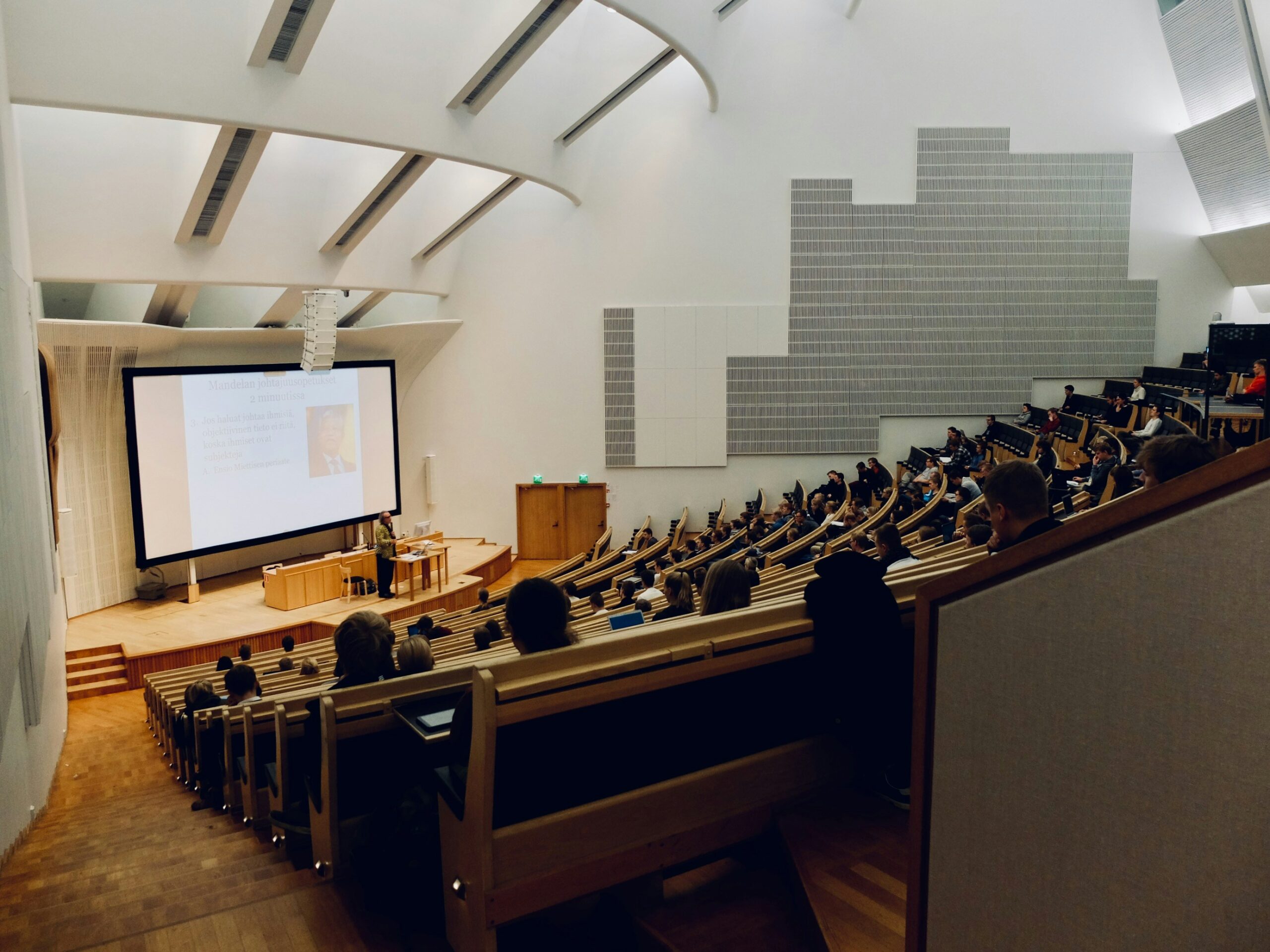 University educational film screening by Metamora Films